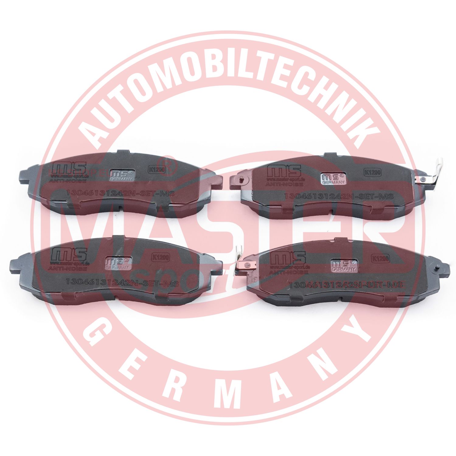 Placute frana MITSUBISHI L200 (K7_T, K6_T, K5_T) 2.4 4WD (K75T) benzina 132 cai MASTERSPORT GERMANY 13046131242N-SET-MS
