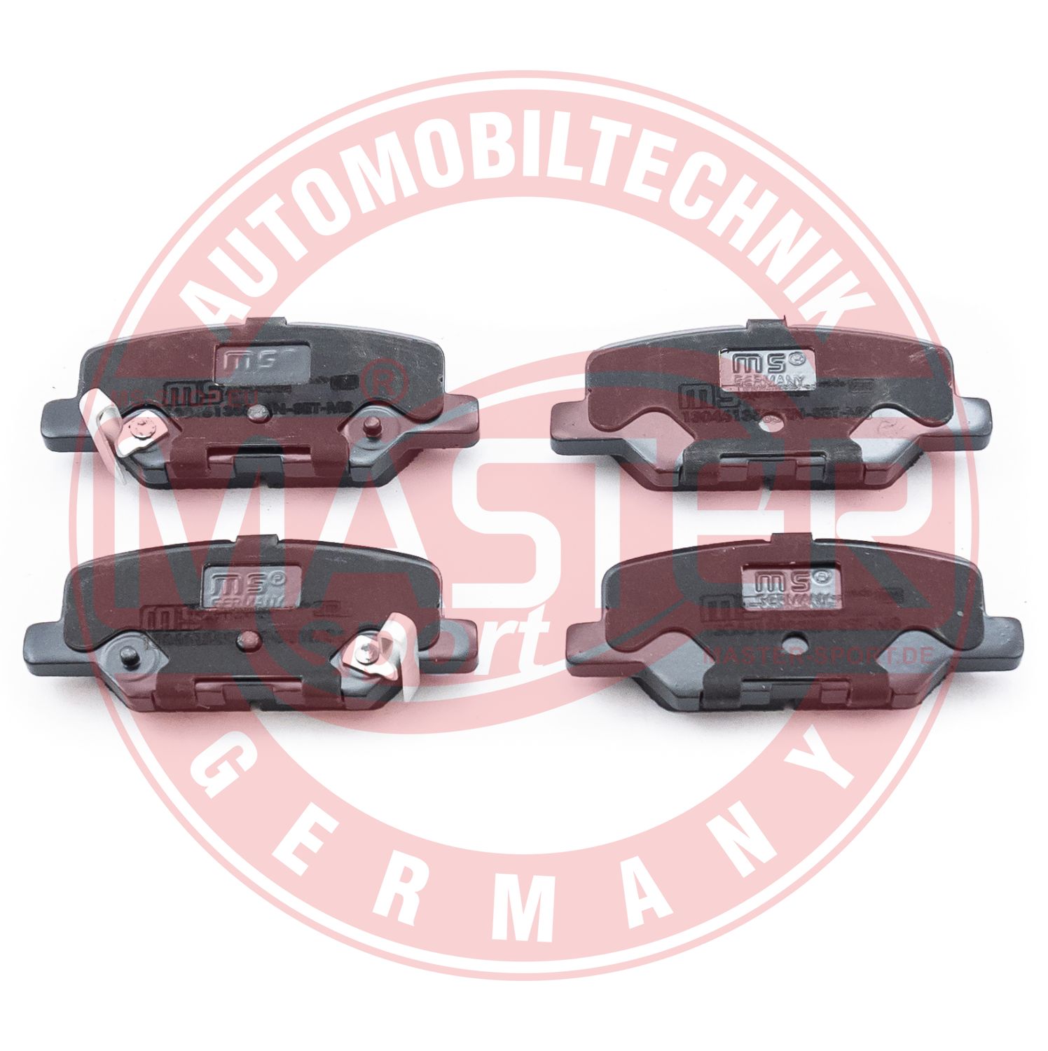 Placute frana MITSUBISHI ASX (GA_W_) 1.8 DI-D (GA6W) diesel 116 cai MASTERSPORT GERMANY 13046135832N-SET-MS