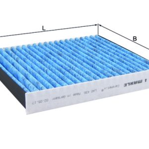 Filtru polen MITSUBISHI LANCER VIII Sportback (CX_A) 1.6 MIVEC benzina 117 cai MAHLE ORIGINAL LAO 436