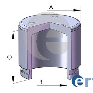 Piston etrier frana MITSUBISHI GALANT VII (E5_A, E7_A, E8_A) 2.5 V6-24 4WD (E88A) benzina 170 cai ERT 150681-C