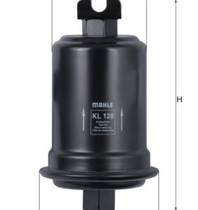Filtru combustibil MITSUBISHI LANCER V (CB_A, CD_A, CE_A) 1.8 16V (CB5A) benzina 140 cai MAHLE ORIGINAL KL 128