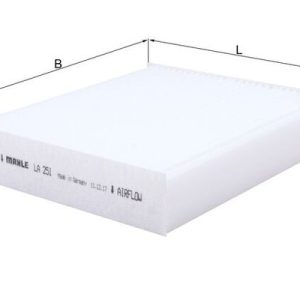 Filtru polen MITSUBISHI COLT VI (Z3_A, Z2_A) 1.5 DI-D (Z38A) diesel 68 cai KNECHT LA 251