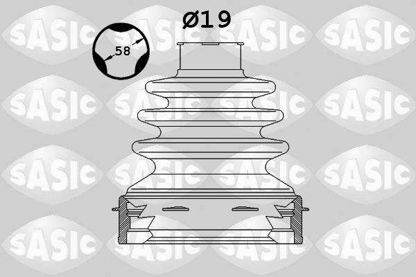 Ansamblu burduf articulatie planetara MITSUBISHI COLT VI (Z3_A, Z2_A) 1.1 (Z31A, Z32A) benzina 75 cai SASIC 1900031