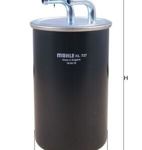 Filtru combustibil MITSUBISHI GRANDIS (NA_W) 2.0 DI-D (NA8W) diesel 136 cai MAHLE ORIGINAL KL 737
