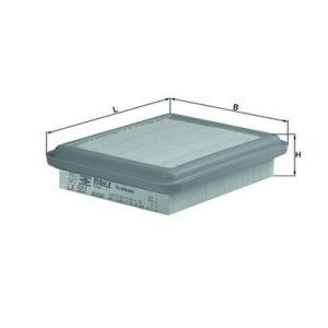 Filtru aer MITSUBISHI GALANT VII (E5_A, E7_A, E8_A) 2.0 GLSI 4WD (E75A) benzina 137 cai MAHLE ORIGINAL LX 591