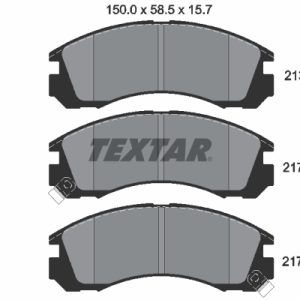 Placute frana MITSUBISHI GALANT VIII (EA_) 2.0 TDI (EA6A) diesel 90 cai TEXTAR 2136301