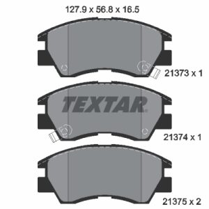 Placute frana MITSUBISHI L 300 III bus (P0_W, P1_W, P2_W, P3_W) 2.4 4WD (P24W) benzina 109 cai TEXTAR 2137301