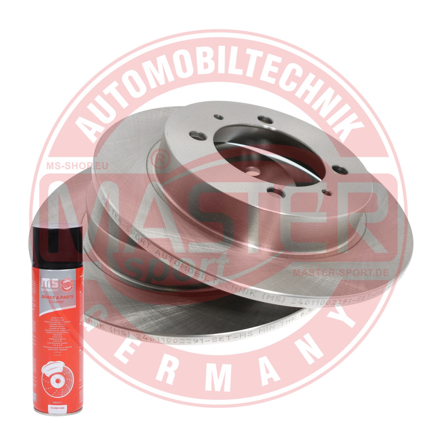Disc frana MITSUBISHI CARISMA limuzina (DA_) 1.8 (DA2A) benzina 115 cai MASTERSPORT GERMANY 24011002291-SET-MSP