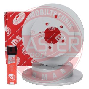 Disc frana MITSUBISHI LANCER VIII (CY_A, CZ_A) 2.0 i Ralliart 4WD (CY4A) benzina 241 cai MASTERSPORT GERMANY 24011003301PR-SET-MSP