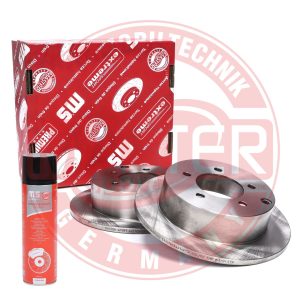 Disc frana MITSUBISHI LANCER VIII (CY_A, CZ_A) 1.5 Bifuel Benzina/Autogaz (GPL) 109 cai MASTERSPORT GERMANY 24011003451-SET-MSP