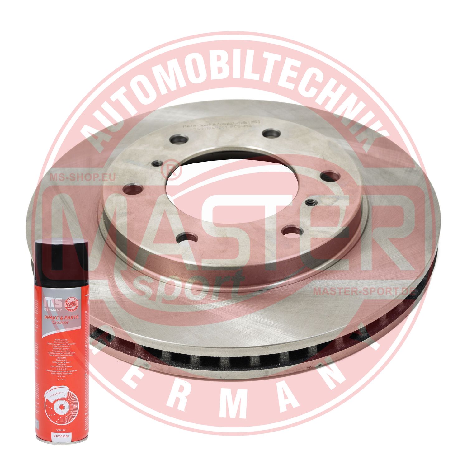 Disc frana MITSUBISHI L200 / TRITON platou / sasiu (KA_T, KB_T) 2.5 DI-D 4WD (KB4T) diesel 178 cai MASTERSPORT GERMANY 24011049201-PCS-MSP