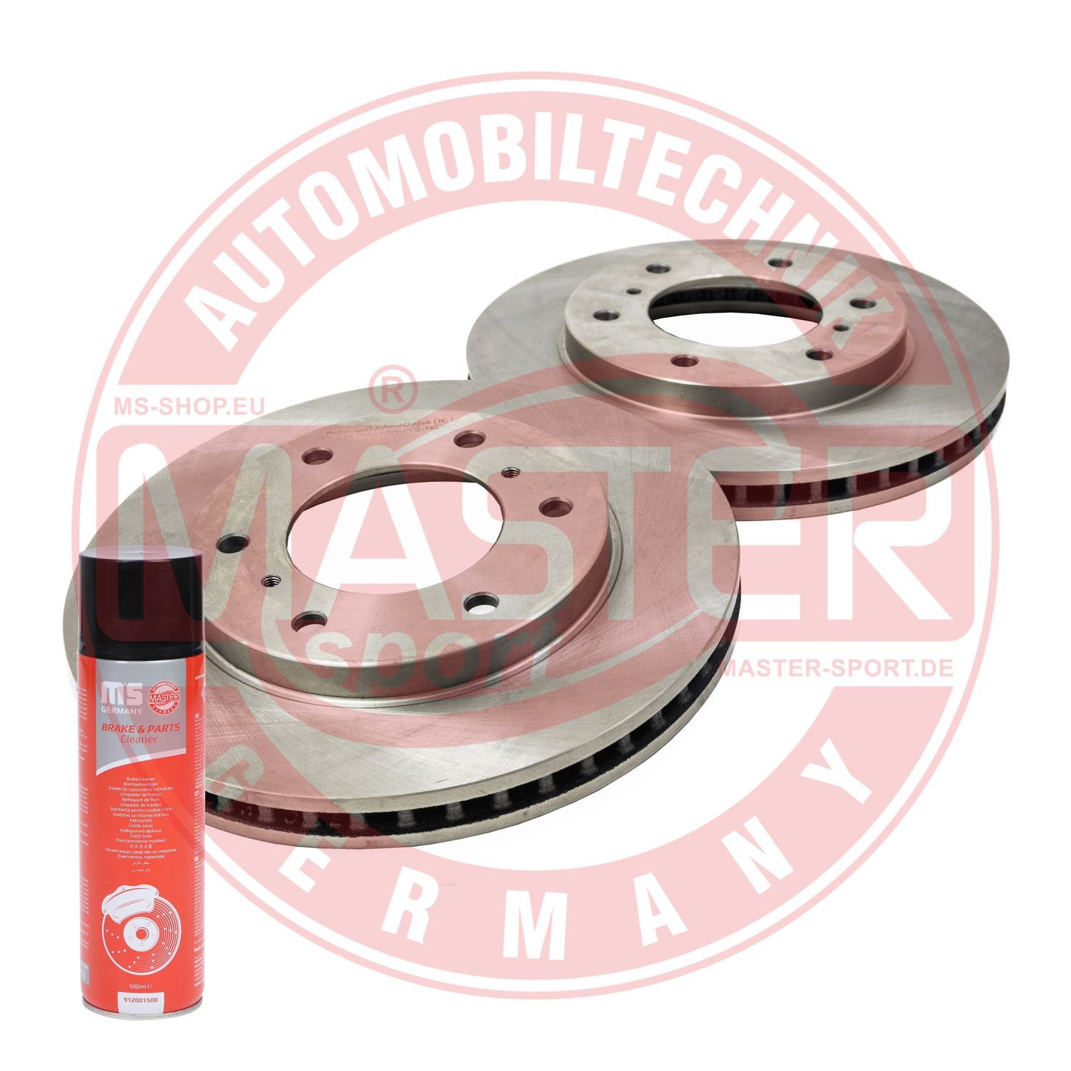 Disc frana MITSUBISHI L200 / TRITON (KJ_, KK_, KL_) 2.4 DI-D 4WD (KL1T) diesel 181 cai MASTERSPORT GERMANY 24011049201-SET-MSP