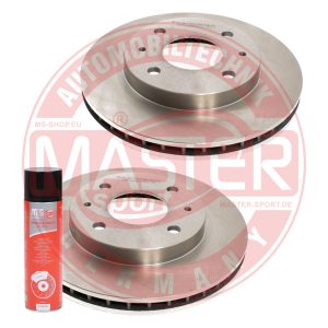Disc frana MITSUBISHI GALANT VI (E3_A) 2.0 GTI 16V (E39A, E38A, E33A) benzina 144 cai MASTERSPORT GERMANY 24012401361-SET-MSP