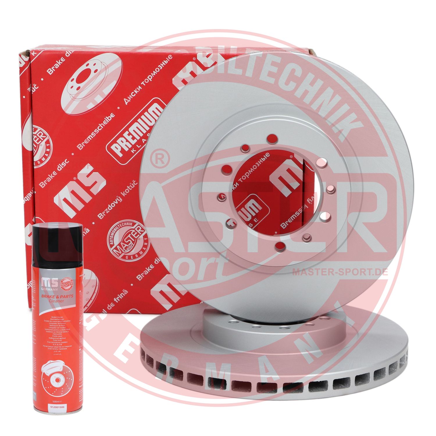 Disc frana MITSUBISHI L200 (K7_T, K6_T, K5_T) 2.4 4WD (K75T) benzina 132 cai MASTERSPORT GERMANY 24012401401PR-SET-MSP