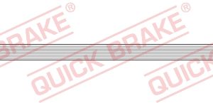 Furtun frana MITSUBISHI COLT VI (Z3_A, Z2_A) 1.3 LPG (Z33A) Benzina/Autogaz (GPL) 95 cai QUICK BRAKE 25.040