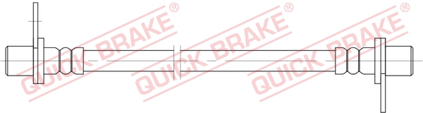 Furtun frana MITSUBISHI ASX (GA_W_) 1.8 (GA3W) benzina 139 cai QUICK BRAKE 25.074