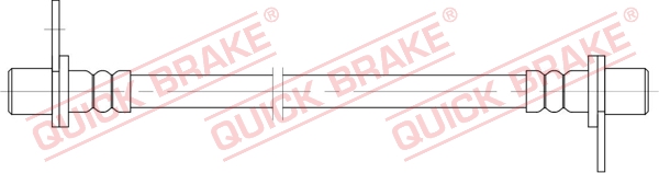 Furtun frana MITSUBISHI LANCER VIII (CY_A, CZ_A) 1.8 Bifuel (CY3A, CY6A) Benzina/Autogaz (GPL) 143 cai QUICK BRAKE 25.085