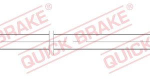 Furtun frana MITSUBISHI ASX (GA_W_) 1.8 DI-D (GA6W) diesel 150 cai QUICK BRAKE 25.085