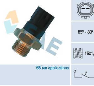 Comutator temperatura ventilator radiator MITSUBISHI GALANT VII (E5_A, E7_A, E8_A) 2.0 GLSTD (E57A) diesel 90 cai FAE 36480
