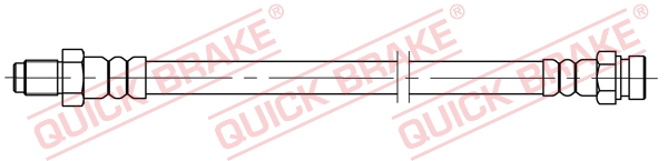 Furtun frana MITSUBISHI OUTLANDER II (CW_W) 2.0 4WD benzina 147 cai QUICK BRAKE 37.036