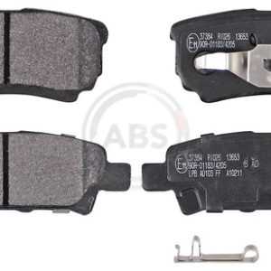 Placute frana MITSUBISHI LANCER VIII Sportback (CX_A) 1.8 Bifuel (CX3A, CX6A) Benzina/Autogaz (GPL) 143 cai ABS 37384