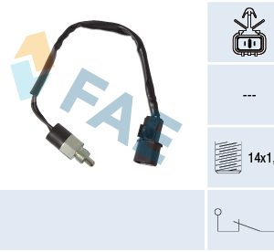 Comutator lampa marsalier MITSUBISHI L200 (K7_T, K6_T, K5_T) 2.5 TD 4WD (K74T) diesel 99 cai FAE 41247