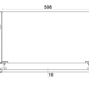 Condensator climatizare MITSUBISHI CARISMA limuzina (DA_) 1.9 TD (DA4A) diesel 90 cai MAHLE ORIGINAL AC 193 000S