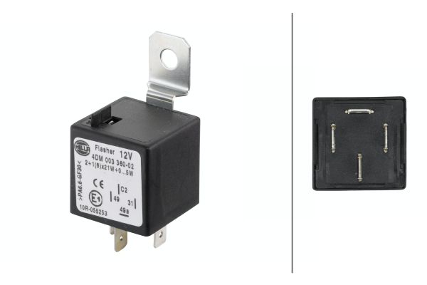 Modul semnalizare MITSUBISHI COLT III (C5_A) 1.8 Diesel GLX (C54A) diesel 60 cai HELLA 4DM 003 360-021