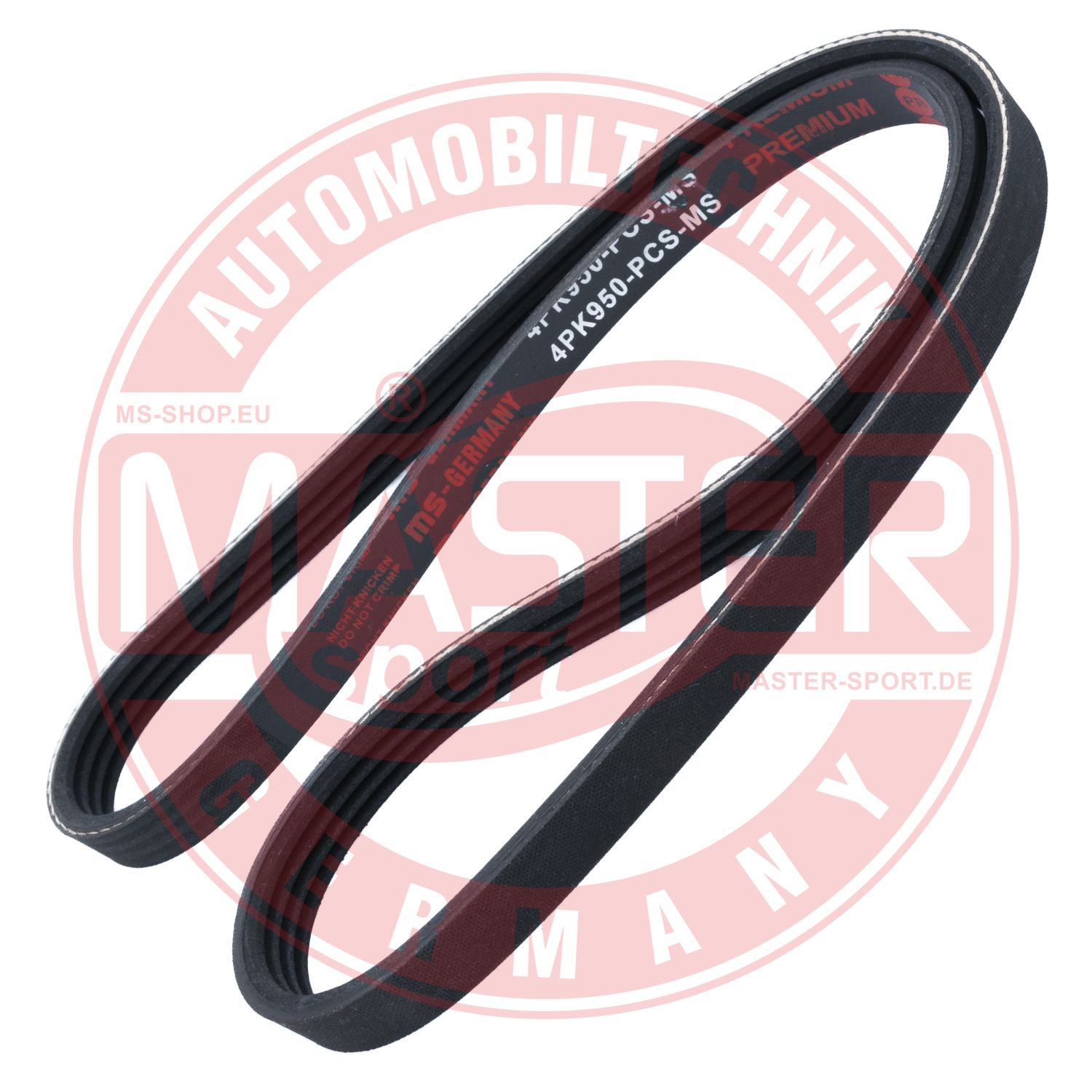 Curea transmisie cu caneluri MITSUBISHI GALANT VIII combi (EA_, EC_) 2.5 V6 24V (EA5W) benzina 163 cai MASTERSPORT GERMANY 4PK950-PCS-MS