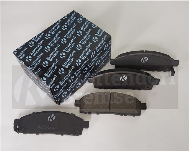 Placute frana MITSUBISHI L200 / TRITON (KA_T, KB_T) 2.5 DI-D 4WD (KB4T) diesel 136 cai KROTTENDORF KRO3435