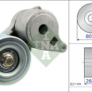 Intinzator curea transmisie MITSUBISHI LANCER VII (CS_A, CT_A) EVO VII (CT9A) benzina 280 cai INA 534 0509 10