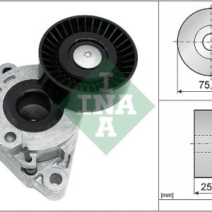 Intinzator curea transmisie MITSUBISHI OUTLANDER II (CW_W) 3.0 AWD benzina 234 cai INA 534 0721 10