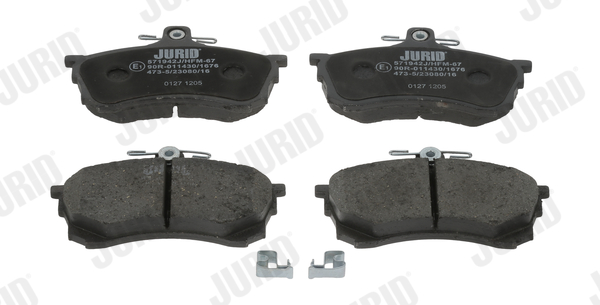 Placute frana MITSUBISHI CARISMA limuzina (DA_) 1.9 DI-D (DA5A) diesel 102 cai JURID 571942J