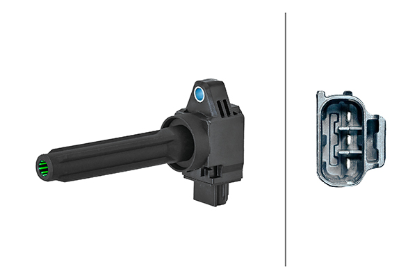 Bobina de inductie MITSUBISHI MIRAGE / SPACE STAR VI hatchback (A0_A) 1.2 benzina 71 cai HELLA 5DA 358 168-741