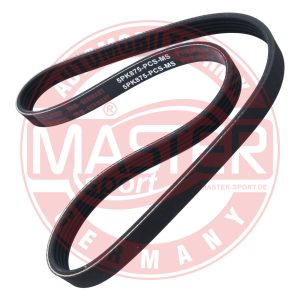 Curea transmisie cu caneluri MITSUBISHI LANCER IV hatchback (C6_A, C7_A) 1.8 GTi 16V (C69A) benzina 140 cai MASTERSPORT GERMANY 5PK875-PCS-MS