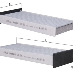 Filtru polen MITSUBISHI COLT V (CJ_, CP_) 1600 (CJ4A) benzina 103 cai MAHLE ORIGINAL LAK 296/S