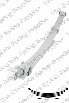 Pachet arc cu foi MITSUBISHI L200 / TRITON (KJ_, KK_, KL_) 2.4 DI-D 4WD (KJ0T) diesel 154 cai LESJOFORS 6159213