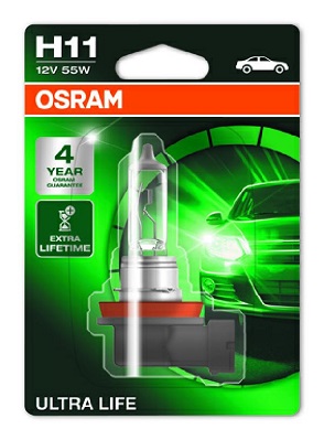 Bec far faza lunga MITSUBISHI LANCER VIII Sportback (CX_A) 1.8 DI-D (CX9A) diesel 150 cai OSRAM 64211ULT-01B