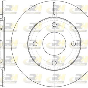 Disc frana MITSUBISHI COLT VI (Z3_A, Z2_A) 1.3 (Z21A) benzina 95 cai ROADHOUSE 6680.10