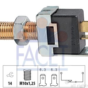 Comutator lumini frana MITSUBISHI LANCER V Station Wagon (CB_W, CD_W) 1.6 16V 4WD (CD4W) benzina 113 cai FACET 7.1017