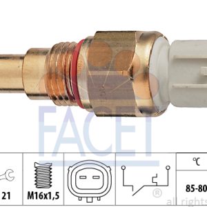 Comutator temperatura ventilator radiator MITSUBISHI LANCER IV hatchback (C6_A, C7_A) 1.8 D (C64A) diesel 60 cai FACET 7.5109