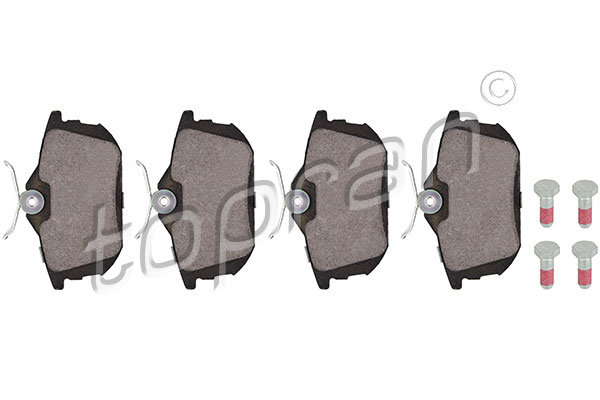 Placute frana MITSUBISHI CARISMA limuzina (DA_) 1.6 (DA1A) benzina 95 cai TOPRAN 407 961