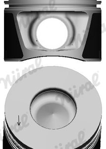 Piston MITSUBISHI LANCER VIII Sportback (CX_A) 2.0 DI-D (CX8A) diesel 140 cai NURAL 87-139507-00