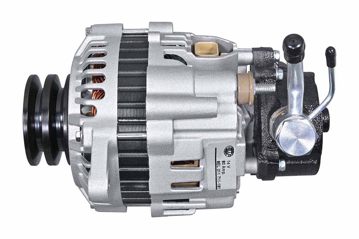 Alternator MITSUBISHI L200 (K7_T, K6_T, K5_T) 2.5 TDiC diesel 101 cai HELLA 8EL 011 711-181