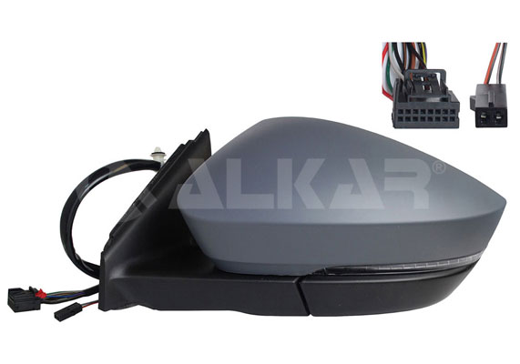 Oglinda exterioara MITSUBISHI OUTLANDER II (CW_W) 3.0 AWD benzina 234 cai ALKAR 9051866