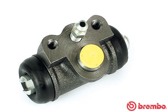 Cilindru receptor frana MITSUBISHI COLT III (C5_A) 1.3 12V (C51A) benzina 75 cai BREMBO A 12 447