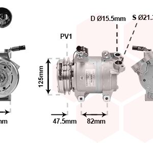 Compresor climatizare MITSUBISHI L200 / TRITON (KA_T, KB_T) 2.5 DI-D 16V 4WD diesel 133 cai VAN WEZEL 3201K700