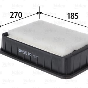 Filtru aer MITSUBISHI LANCER VIII Sportback (CX_A) 1.8 Flex (CX3A, CX6A) Benzina/Etanol 140 cai VALEO 585442