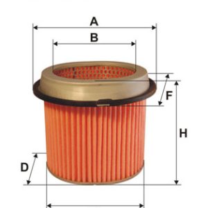 Filtru aer MITSUBISHI COLT III (C5_A) 1.6 GTi 16V (C53A) benzina 124 cai FILTRON AM 433