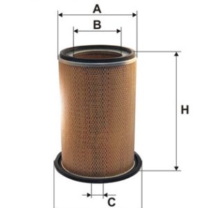 Filtru aer MITSUBISHI Canter (FE5, FE6) VI Canter 75 diesel 156 cai FILTRON AM 468/2